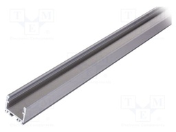 Profiles for LED modules; silver; L: 1m; OPK-4; aluminium