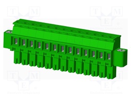 Connector: pluggable terminal block; plug; female; angled 90°