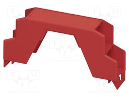 Upper housing; red; ME 22,5; X: 22.6mm; Y: 99mm; Z: 45.85mm