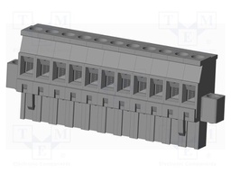 Connector: pluggable terminal block; plug; female; angled 90°
