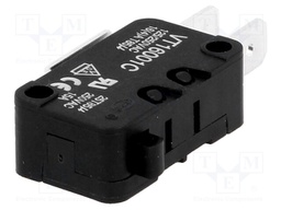 Microswitch SNAP ACTION; SPDT; 14A/250VAC; Rcont max: 15mΩ; Pos: 2