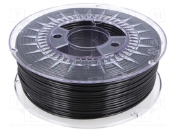 Filament: PET-G; 2.85mm; black; 220÷250°C; 1kg; ±0,05mm