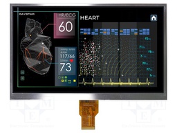 Display: TFT; 10.1"; 1024x600; Illumin: LED; Dim: 235x143x5.05mm