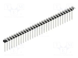 Connector: pin strips; pin header; male; PIN: 30; 2mm; THT; 1x30