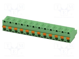 PCB connector, nominal cross section: 2.5 mm?, color: green,