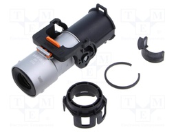 Connector: DC supply; male; straight; for cable; -40÷125°C; PIN: 1