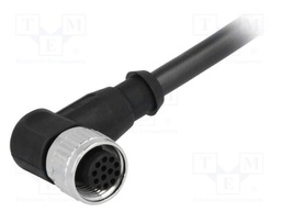 Plug; M12; PIN: 12; female; A code-DeviceNet / CANopen; 2m; cables