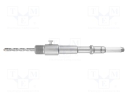 Hole saw adapter; 200mm; Holder: hexagonal; hole saw; Kit: adapter