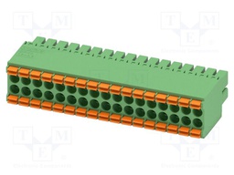 PCB connector, nominal cross section: 1.5 mm?, color: green,