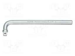 Knob; socket spanner; 3/8"; Chrom-vanadium steel; 180mm