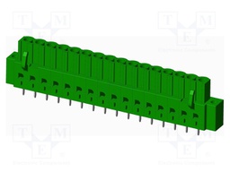 Connector: pluggable terminal block; socket; female; straight