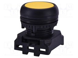 Switch: push-button; 22mm; yellow; IP65; flat; E; Pos: 2; Ø22.5mm