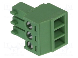 Pluggable terminal block