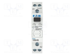 Relay: installation; bistable; NO x2; Ucoil: 24VAC; Ucoil: 12VDC