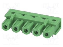 PCB headers, nominal cross section: 2.5 mm?, color: green, n