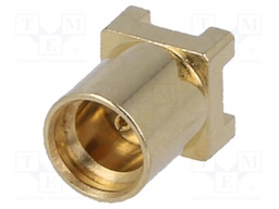 Socket; MMCX; female; 50Ω; teflon; gold-plated
