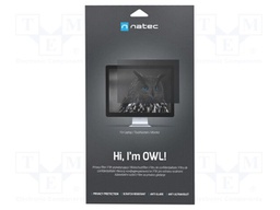 GDPR privacy filter; natural (transparent); 21.5"