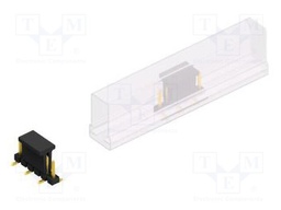 Connector: pin strips; pin header; male; PIN: 6; 2.54mm; SMT; 1x6