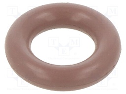 O-ring gasket; FPM; D: 2.5mm; Øint: 6mm; brown; -20÷200°C