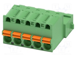 PCB connector, nominal cross section: 2.5 mm?, color: green,