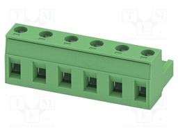 PCB connector, nominal cross section: 2.5 mm?, color: green,