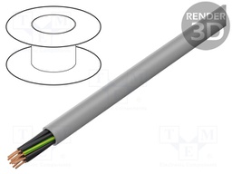 Wire; MEGAFLEX®500; 12G0,5mm2; unshielded; 300/500V; LSZH; Cu; grey