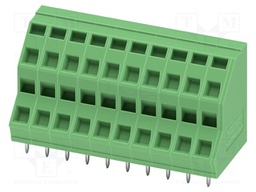 PCB terminal block, rated current: 16 A, rated voltage (III/