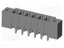 Connector: pluggable terminal block; socket; male; on PCBs