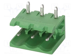 PCB headers, nominal cross section: 2.5 mm?, color: green, n