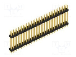 Connector: pin strips; pin header; male; PIN: 70; 2.54mm; THT; 2x35