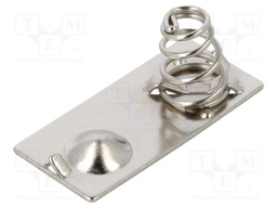 Lamella/spring contact; AAA,R03; Batt.no: 2; push-in