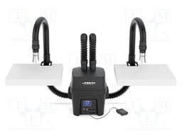 Device: fume extractor; Plug: EU; 180m3/h; 230VAC; 55dBA; ESD; Ch: 2