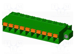 Connector: pluggable terminal block; plug; female; straight; 12A