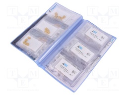 Kit: capacitors; No.of val: 17; SMD; Capacitor: tantalum