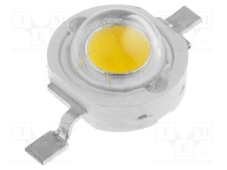 Power LED; EMITER; white warm; 3000(typ)K; 180(typ)lm; 140°; P: 3W
