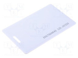 RFiD Card; Colour: white; 125kHz