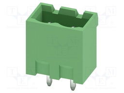 PCB headers, nominal cross section: 2.5 mm?, color: green, n