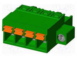 Connector: pluggable terminal block; plug; female; straight; 12A