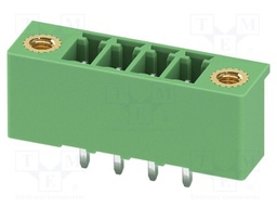 PCB headers, nominal cross section: 1.5 mm?, color: green, n