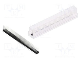 Connector: pin strips; pin header; male; PIN: 66; 2.54mm; SMT; 2x33
