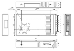 Power supply: switched-mode; modular; 322W; 48VDC; 6.7A; OUT: 1