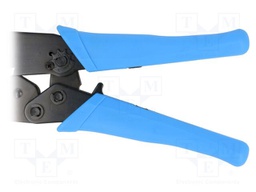 Tool: for crimping; RJ45 (8p8c) connectors; Tool material: steel