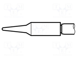 Tip; conical; 0.5mm