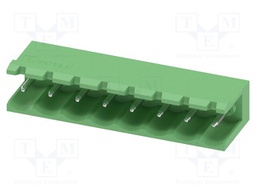 PCB headers, nominal cross section: 2.5 mm?, color: green, n