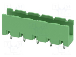 PCB headers, nominal cross section: 2.5 mm?, color: green, n