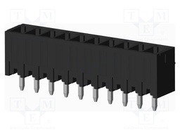 Connector: pluggable terminal block; socket; male; on PCBs