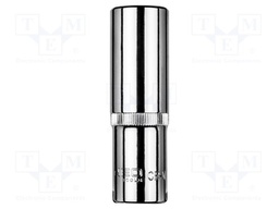 Socket; 6-angles,socket spanner; HEX 17mm; 1/2"; long