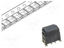 CONNECTOR SRCP 2,54 2 M 1 SMD 137 E1 094 * GU-H *