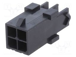 Plug; Micro-Fit TPA; 3mm; PIN: 4