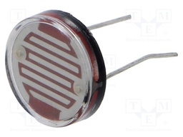 Photoresistor; 500mW; 2÷5kΩ; 560nm; Mounting: THT; 500VDC